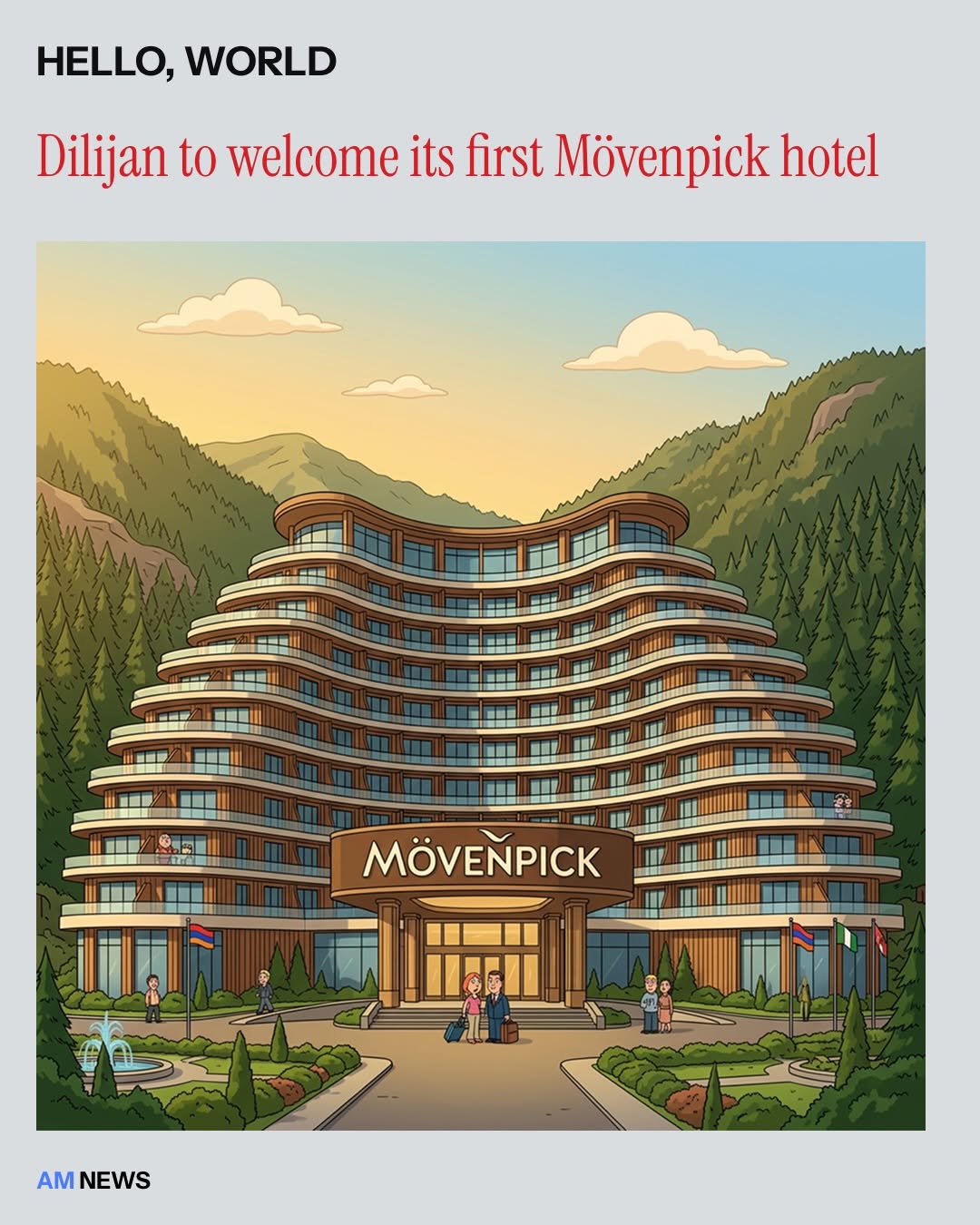 A hotel brand is coming to Dilijan